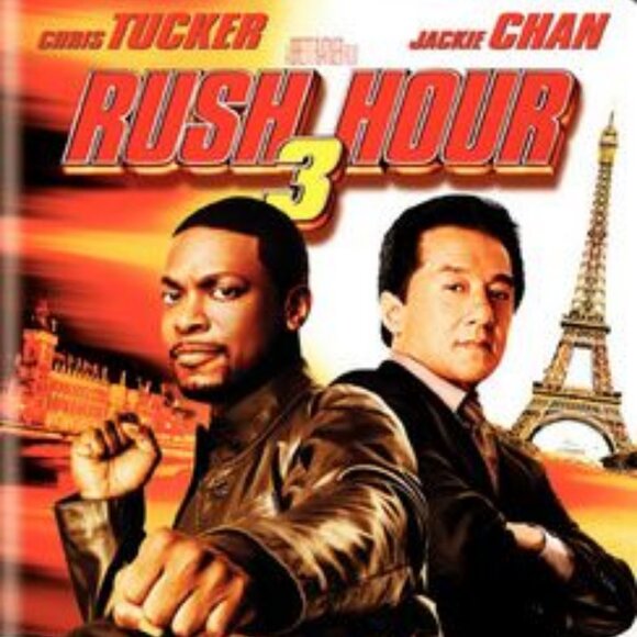 Rush Hour 3 PG13 DVD Starring Chris Tucker Jackie Chan Action-Comedy New Line - Picture 1 of 3